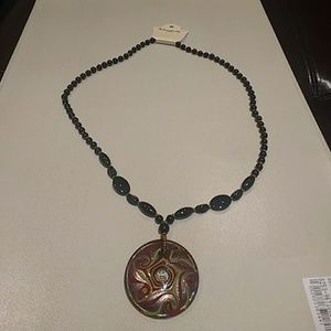 Venetian glass inspired necklace